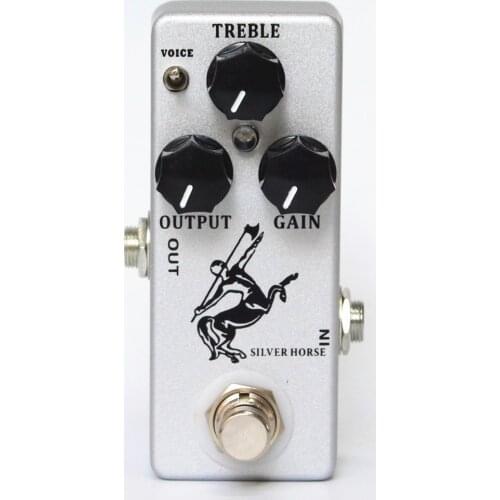 MINI Silver Horse Guitar Effect Pedal Overdrive/Boost pedal