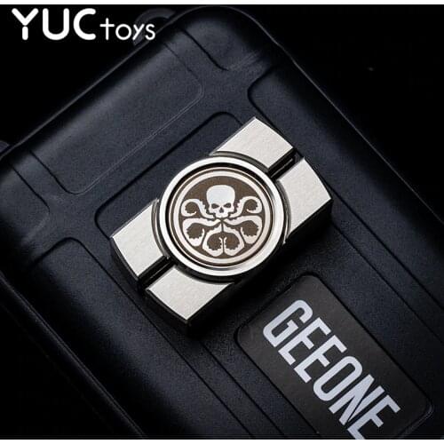 Mini Fidget Spinners Hand Spinners 2-Blades EDC Relief Office Stress Toy for Kids Adults 50g Brass Stainless Steel