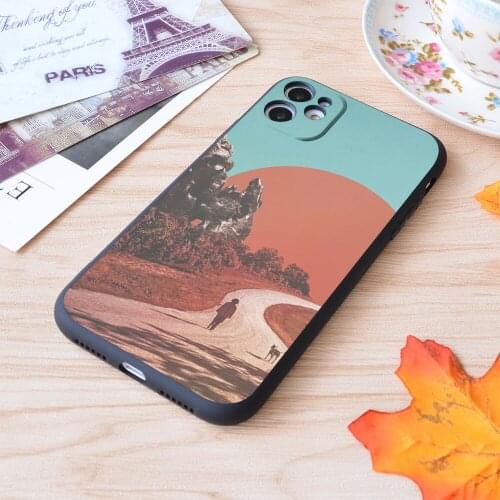 For iPhone The Walk Print Soft Matt Apple iPhone Case