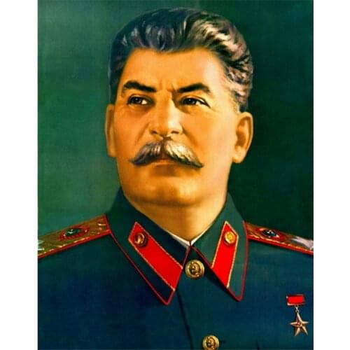Stalin 5D Full diamond painting Cross-stitch diamond mosaic home decoration accessories diamond embroidery on the photo icons