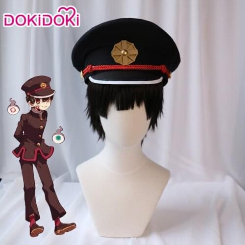 Dokidoki Anime Jibaku Shounen Hanako Kun Cosplay Wigs Hanako Kun Wig Hanako Hair Men Short Wig Jibaku Shounen Hanako Kun Cosplay