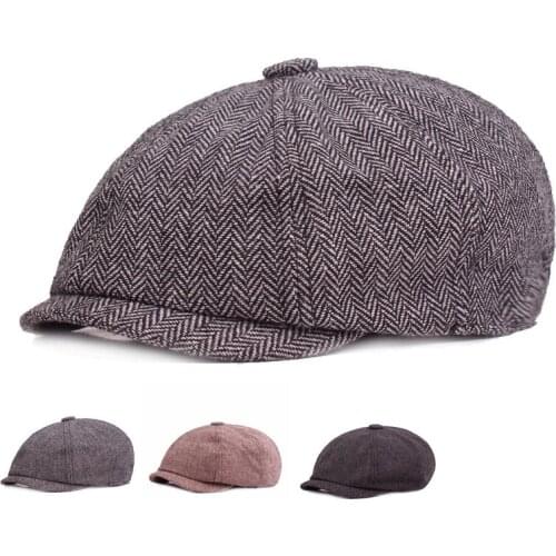 Octagonal Beret Women Baker Hat Painter Hat Outdoor Travel Beach Hat Designer Hats Women Summer Sun Visor Femme Retro Fashion