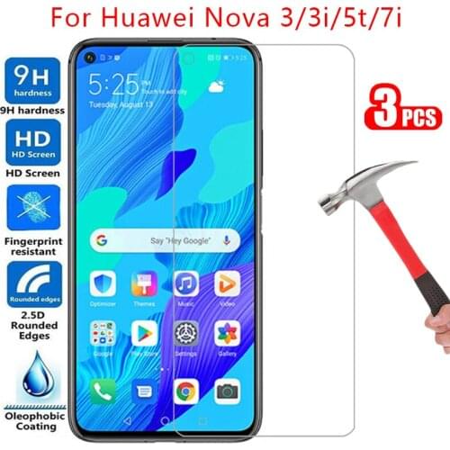 Protective tempered glass for huawei nova 5t 7i 3i 3 screen protector on huawey nova5t nova7i nova3 nova3i 5 t t5 7 i i7 i3 film