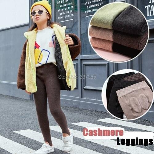 Winter Girls Tights Plus velvet thickening Children Warm Pantyhose Dance Stocking For baby Kids Cashmere Extra thick Tights