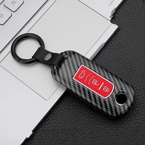 ABS Plastic+Silicone Car Key Case Cover For Mazda 2 3 6 Axela Atenza CX-5 CX5 CX-3 CX3 CX-7 CX-9 2014-2019 Smart 2/3 Button