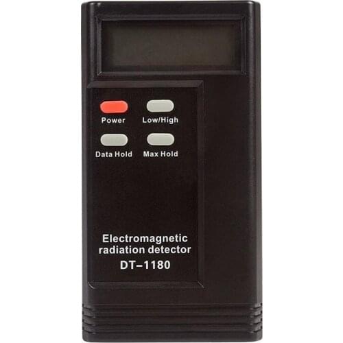 Digital LCD Screen High Low Frequency Electromagnetic Radiation Detector Detecte Life Environmental EMF Meter Dosimeter DT1180