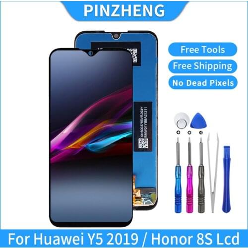 PINZHENG Display For Huawei Y5 2019 Lcd Display Touch Screen Replacement For Huawei Honor 8S AMN-LX9,LX1,LX2,LX3 LCD Screen