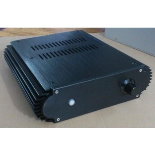 DIY AMP 284*80*308mm BZ2208 Black mini All aluminum amplifier chassis / Class A amplifier case / AMP Enclosure / case / DIY box