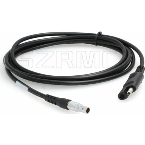 Trimble GPS RTK GNSS Receiver 5700 5800 R6 R7 R8 R10 46125-20C Replacement Power Cable 2 pin SAE to 0B 7 Pin