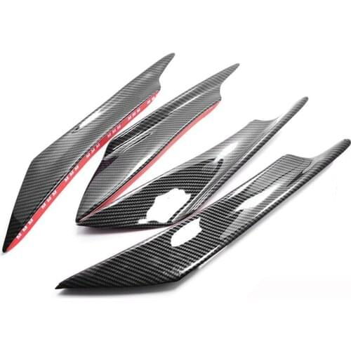Carbon Car Side Fender Bumper Fin Canard Splitter Diffuser Valence Spoiler Lip fit for Mitsubishi Camry GT 86