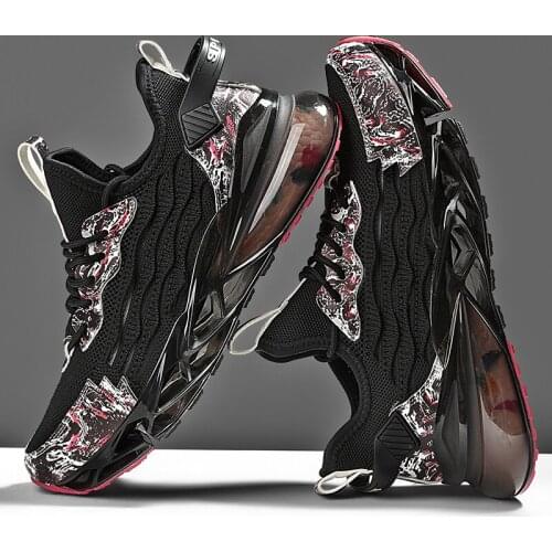 Outdoor Blade Men Running Shoes Tenis Masculino Large Lace Up Men Sneakers Trainers Men Walking Shoes Summer Men Vulcanize Shoes