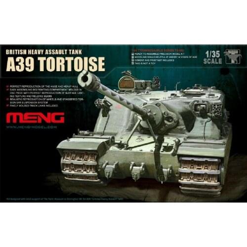 Meng Model 1/35 TS-002 Bristish Heavy Assault Tank A39 Tortoise Model kit
