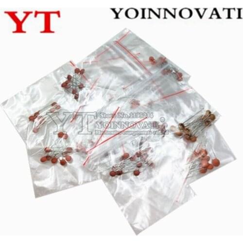 600pcs/lot Ceramic capacitor set pack 2PF-0.1UF 30 values*20pcs Electronic Components Package capacitor Assorted Kit samples