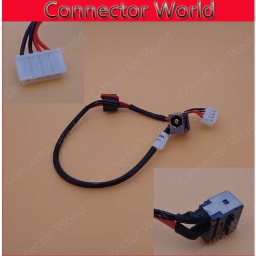 New DC Power Jack with cable for IBM Lenovo G460 G450 G455 G550 Z460 Z465 Z560 Jack Socket Power Connector 4 cables