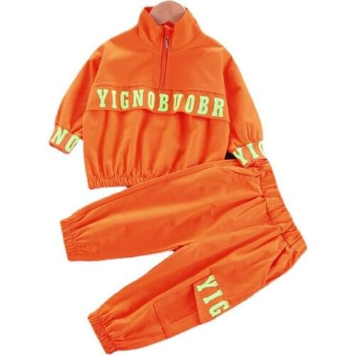 Autumn Fashion Children Sports Suit Baby Boys Girls Casual Clothes Kids Cotton Jacket Pants 2Pcs/sets Infant Toddler Sportswear