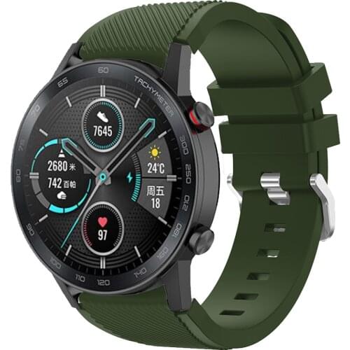 Suitable forHuawei honor monitoring station 20 color bands 2 GT 2 GT 2 46mm 22 mm watch with spare silicone bracelet