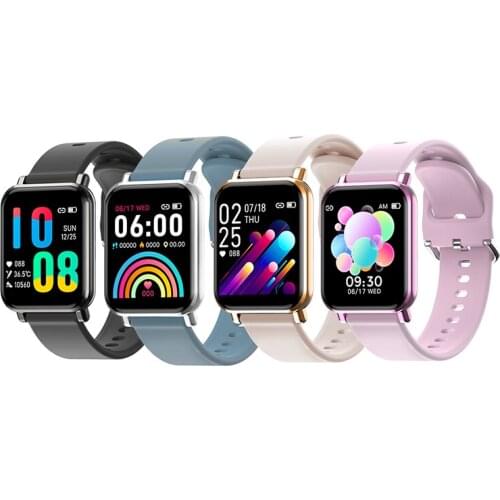 Smart Watch 2020 For Women Men ZW18 Body Temperature Full Touch Screen HeartRate Blood Pressure Activity Tracker For Android IOS