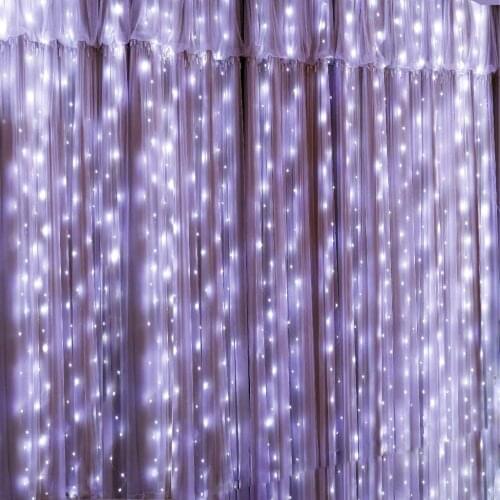 Festoon Led Light Curtain Garland for Room Decor New Years Garland for Curtains For Home Wedding String LightsLighting
