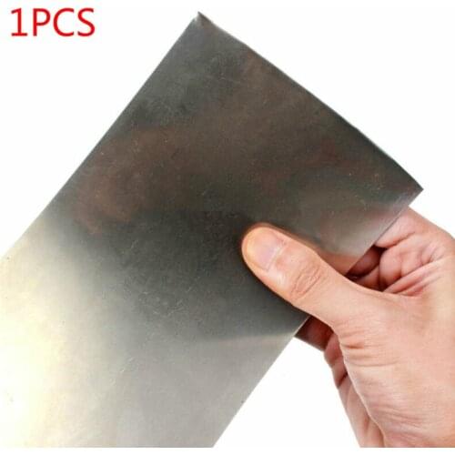 1 piece of 0.3x100x200mm high-purity thin steel sheet nickel foil, corrosion-resistant pure nickel metal foil, used for electrop