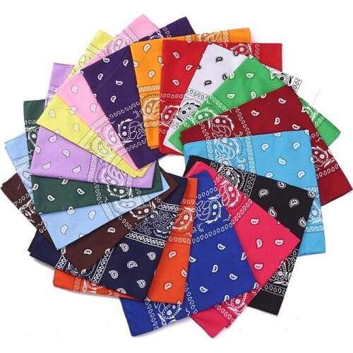 Womens Bandana Outdoor Riding Multi-functional Changeable Turban Mountaineering Head Square Scarf Scarves Print Handkerchief