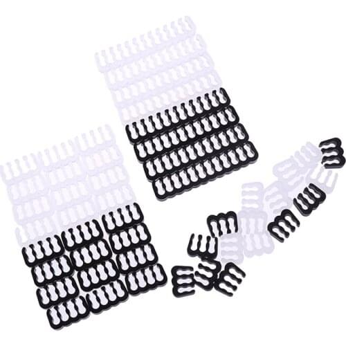 24Pcs/Set PP Cable Comb/Clamp/Clip/Organizer/Dresser for 2.5-3.2mm PC Power Cables Wiring Pin Computer Cable