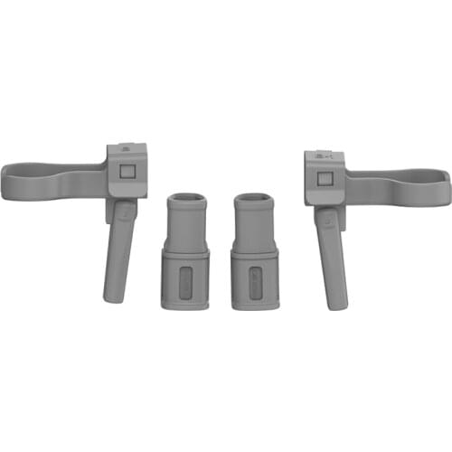 4pcs landing gear folded telescopic landing gear heightened legs gimbal lens protection for dji mavic air 2 drone accessories