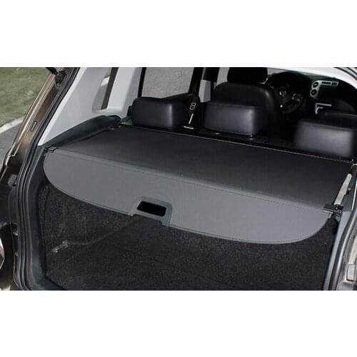 Aluminium alloy + Fabric Rear Trunk Security Shield Cargo Cover For Volkswagon VW Tiguan 2009 2010 2011 2012 2013 2014 2015