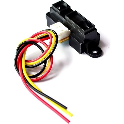 GP2Y0A21YK0F 100% NEW 2Y0A21 10-80cm Infrared distance sensor INCLUDING WIRE