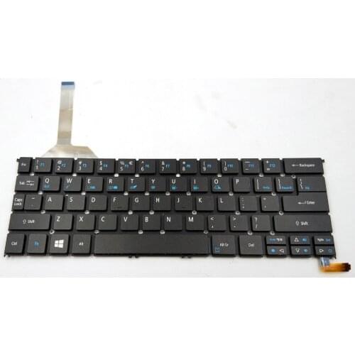 New US Laptop Keyboard For Acer Aspire R13 R7-371 R7-371T R7-372 Series With Backlit AEZS8R00020 NK.I1213.024