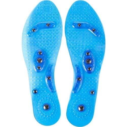 Magnetic Therapy Insoles Magnet Massage Health Shoes Health Comfort Breathable Sole Relaxation Massage Foot Slimming Care I M2L6