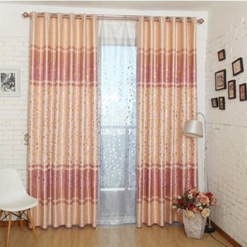 Fashion Simple Modern Style Blackout Curtains Nordic Style Curtains for Living Room Bedroom