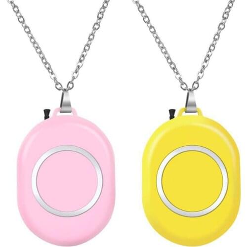 Mini Personal Wearable Air Purifier Necklace Portable USB Negative Ion Generator Low Noise Cleaner