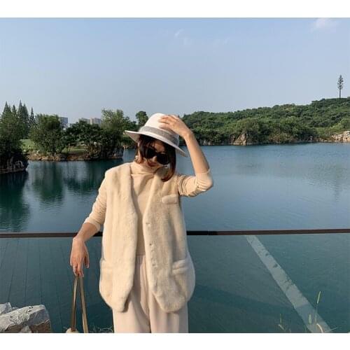 Mrs Fly 2021 new mink coat female mink ma3 jia3 short imported mink fur young western style of England