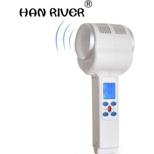 Ultrasonic Cryotherapy Hot Cold Hammer Lymphatic Face Lifting Massager Ultrasound Cryotherapy Facial Body Beauty Salon Equipment