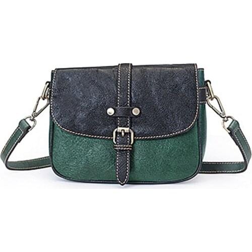 Vintage leather Handbags 2021 New Famous Brand messenger bag casual high-quality all-match shoulder bag womens luxury handbag
