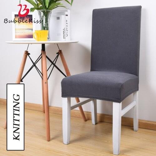 Bubble Kiss Knitted Chair Cover Thick Home Solid Color Custom Chair Cover Simple European Fabric Seat Cover Hotel Chair Cover