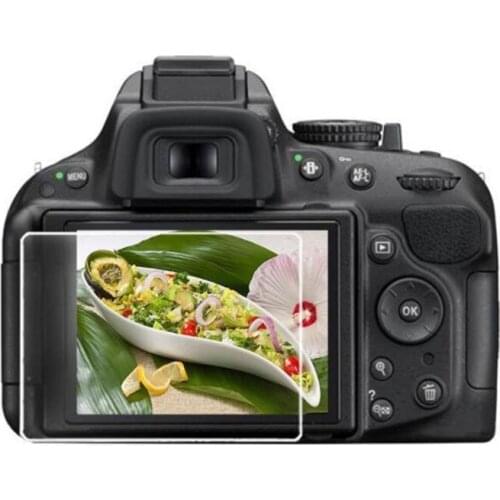 Tempered Glass Protector Guard Cover for Nikon D5100 D5200 DSLR Camera LCD Display Screen Protective Film Protection
