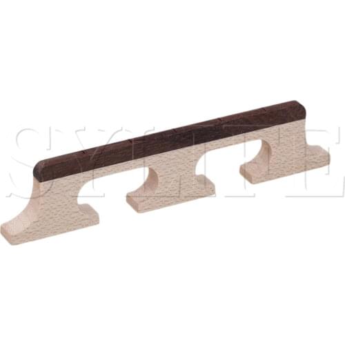 5/8" High Maple/ebony Bridge For 5 String Banjo Part