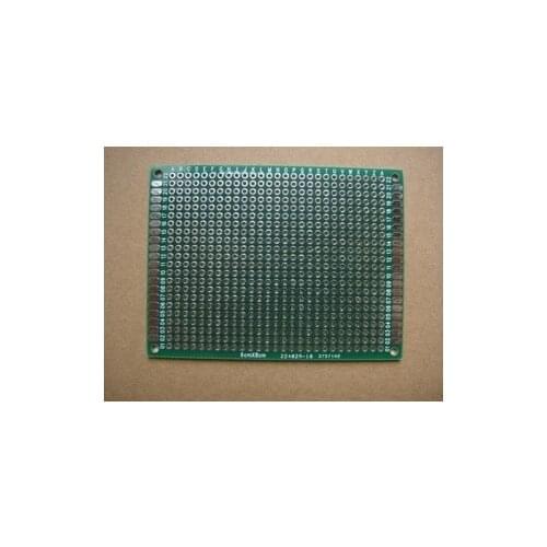 98-15 free shipping 2pcs 6x8cm Double Side Prototype PCB Universal Printed Circuit Board