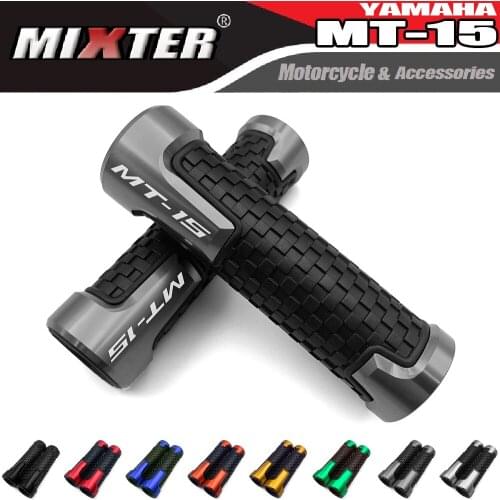 Motorcycle Accessories 22mm Hand Grips Rubber Gel Handle Grip Handlebar For YAMAHA MT15 MT-15 2018 2019 2020 2021 MT 15