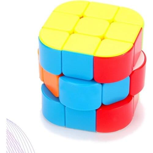 Toys for Tots bandaged cube Cylinder shape magic cube develop intelligence Puzzle cube Pressure Reduction fun Creative Gifts