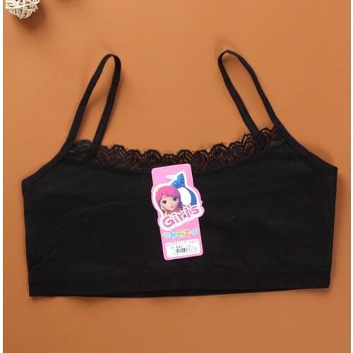 Bras for Young Puberty Girl Teen Tube Tops Kid Underwear Smalls Schoolgirl Tank Camis Teenager Lingerie Teenage Girls Clothing
