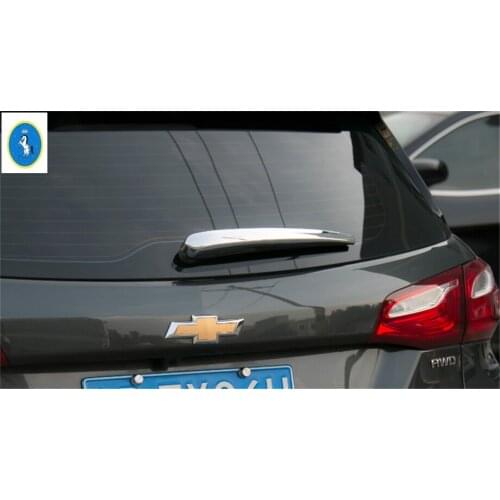 Chrome Rear Window Wiper Cover Kit Trim A Set Fit For Chevrolet Equinox 2017 2018 2019 2020 2021 Exterior Accessories
