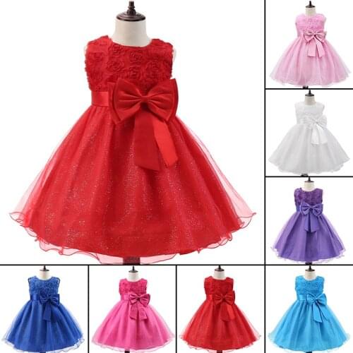 Children Summer Costume Clothes Baby Girl Floral Princess Halloween Dress Wedding Birthday Tutu Dresses For 3-10 Year Girls