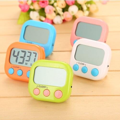 Cross border premium English version digital timer kitchen electronic timer countdown alarm clock factory direct sales