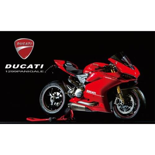 Custom flag Motorcycle banner DUCATI Motorcycle flag 3x5ft Polyester 012