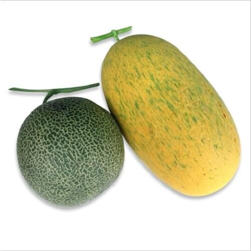 Artificial Hami melon honeydew cantaloupe Artificial foamed fruit Furnishing articles props