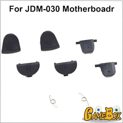 1set/6pcs Gamepad LR Left Right Button Set for Sony PS4 JDM-030 L1 R1 L2 R2 Trigger Button With Springs for Playstations 4 PS4