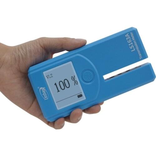 LS163A Solar Film Transmission Meter Tint Meter for UV Infrared and VL transmittance automobile windshield & stick-film glass