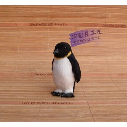 Mini simulation penguin toy polyethylene & furs small penguin doll gift about 4.5x4.5x7.5cm 1435